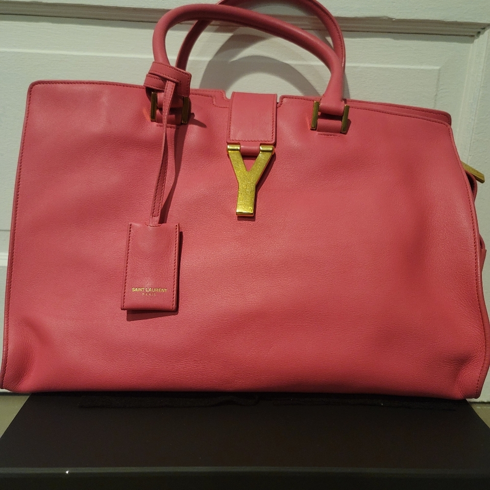 Large YSL cabas bag